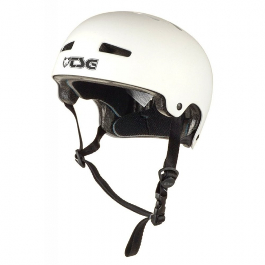 TSG Evolution satin white XXS/XS Casco Niños