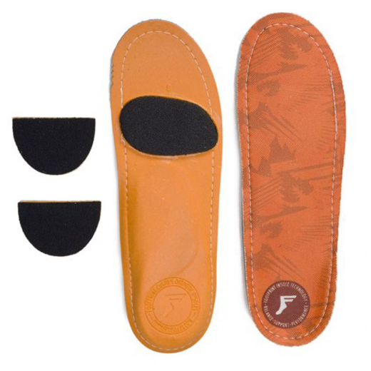 Footprint Gold Orthotic camo orange Insole