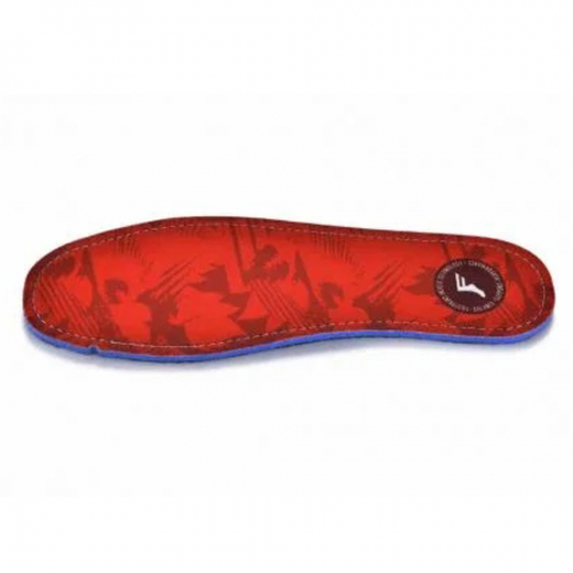Footprint Flat 5mm camo red Plantillas