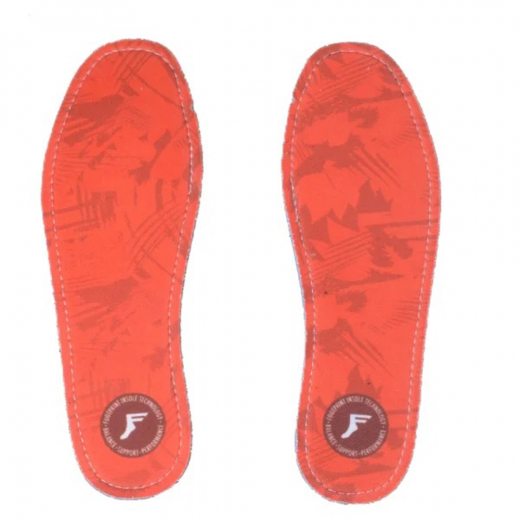 Footprint Flat 5mm camo red Plantillas