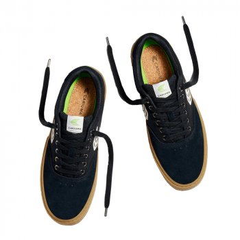 Cariuma Catiba Pro black suede Schuhe