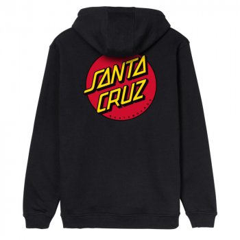 Santa Cruz Classic Dot Chest black Sudadera con Capucha