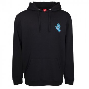Santa Cruz Screaming Hand Chest black Sudadera con Capucha