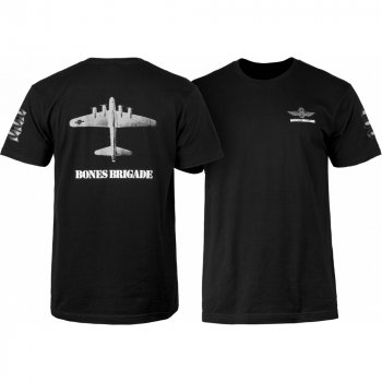 Powell Peralta Bones Brigade Bomber black T-Shirt