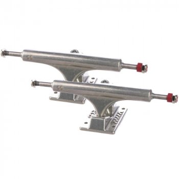 Ace 55 AF1 8.5 Low silver polished Trucks Set