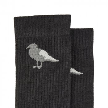Cleptomanicx Gull heather grey/blue 2er Pack Calcetines