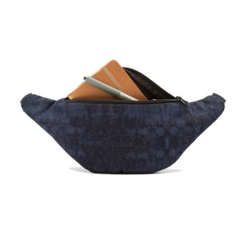 Cleptomanicx Faded Dreams dark navy Gürteltasche