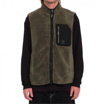 Volcom Muzzer Fuzzar wintermoss Weste