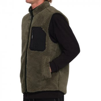 Volcom Muzzer Fuzzar wintermoss Weste