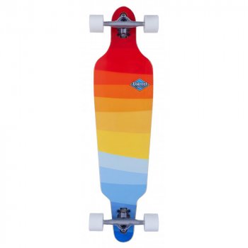 D-Street Drop Through Horizon 37 Komplett Longboard