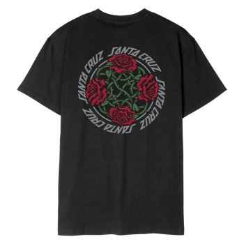 Santa Cruz Dressen Roses black T-Shirt