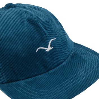 Cleptomanicx Cord Möwe blue mirage Snap Back Cap