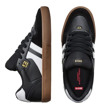 Globe Encore-2 black/white/tobacco Shoes