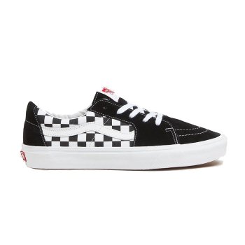 Vans Sk8-Low black/checkerboard Schuhe