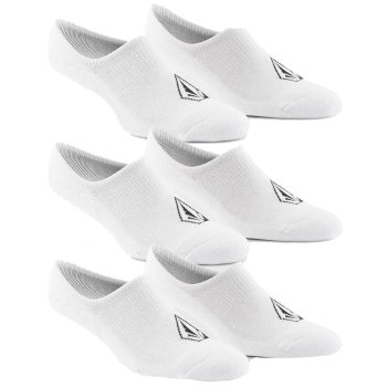 Volcom Stones NSHW white Pack of 3 Ankle Socks