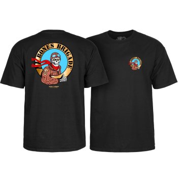 Powell Peralta Bones Brigade Ripper Pilot black T-Shirt