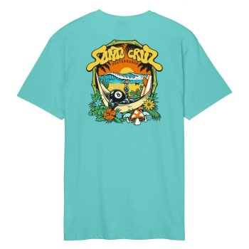 Santa Cruz Winkowski 8Baller Trip pool blue T-Shirt