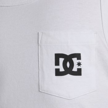 DC Star Pocket white Tank Top