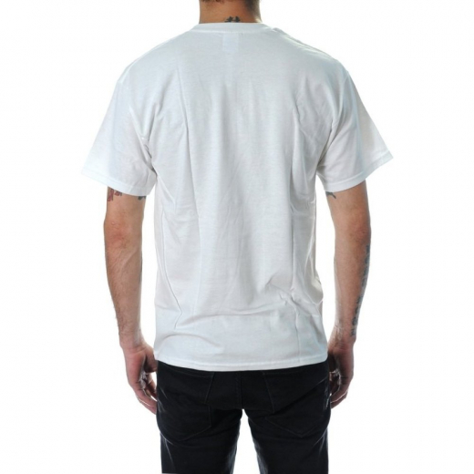 Thrasher Flame white Camiseta