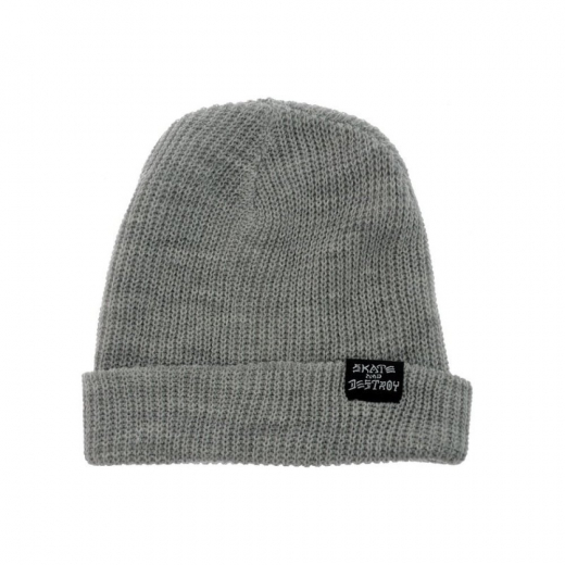 Thrasher Skategoat/Skate & Destroy grey Gorro