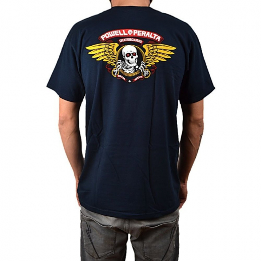 Powell Peralta Winged Ripper navy Camiseta