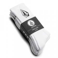 Volcom Full Stone white Pack of 3 Socks