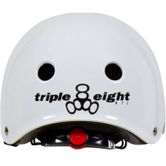 Triple 8 Lil 8 white rubber XXS/XS Kids Helmet