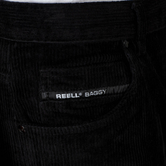 Reell Baggy Cord black Pantalón