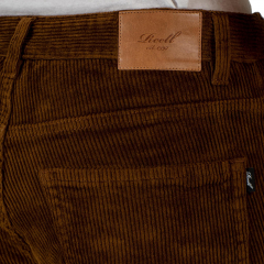 Reell Barfly cord brown Pantalón