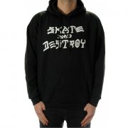 Thrasher Skate & Destroy black Hooded