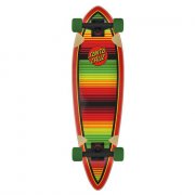 Santa Cruz Serape Dot Pintail 33 Komplett Longboard