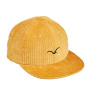 Cleptomanicx Cord Möwe golden yellow Snap Back Cap