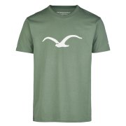 Cleptomanicx Möwe laurel wreath T-Shirt