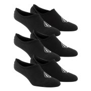 Volcom Stones NSHW black Pack of 3 Ankle Socks