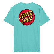 Santa Cruz Classic Dot Chest pool blue Camiseta