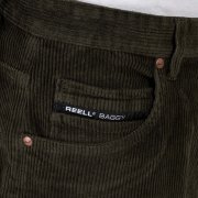 Reell Baggy Cord dark green Hose