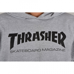Thrasher Hometown heather grey Sudadera con capucha